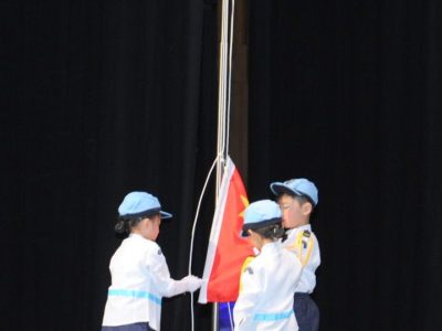 幼兒升旗隊日常集會