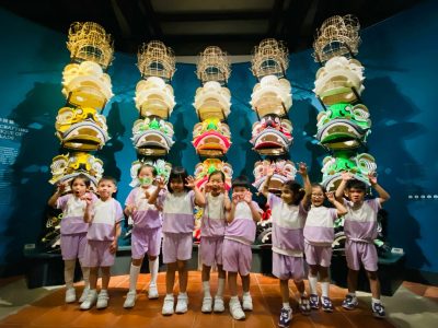 K3 class visit the "Sam Tung Uk Museum"